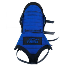 Load image into Gallery viewer, ULTRA ¾ CHESTPLATE WITH LEG PLATES ROYAL BLUE / BLACK EDGES
