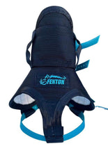 Load image into Gallery viewer, ULTRA ¼ CHESTPLATE ALL BLACK/ TURQUOISE STRAPS &amp; LOGO