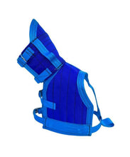 Load image into Gallery viewer, ULTRA ¾ CHESTPLATE NO LEG PLATES BLUE/ LIGHT BLUE