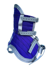Load image into Gallery viewer, ULTRA ¼ CHESTPLATE ROYAL PURPLE / GREY EDGES & STRAPS