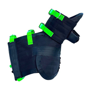 ULTRA ¾ CHESTPLATE WITH LEG PLATES BLACK /GREEN