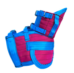 ULTRA ¾ CHESTPLATE WITH LEG PLATES PINK/BABY BLUE