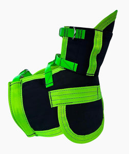 ULTRA ¾ CHESTPLATE WITH LEG PLATES BLACK / GREEN