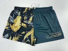 Load image into Gallery viewer, Dark Green/ skull Fenton Footy Shorts