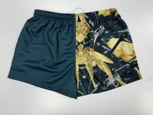 Load image into Gallery viewer, Dark Green/ skull Fenton Footy Shorts