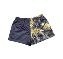 Load image into Gallery viewer, Charcoal/ skull Fenton Footy Shorts