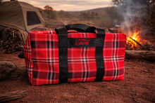 Load image into Gallery viewer, FENTON MESH AIRING GEAR BAG, RED &amp; BLACK
