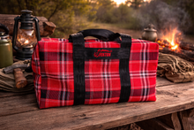 Load image into Gallery viewer, FENTON MESH AIRING GEAR BAG, RED &amp; BLACK