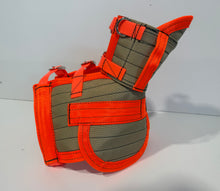 Load image into Gallery viewer, ULTRA ¾ CHESTPLATE WITH LEG PLATES BEIGE/ ORANGE