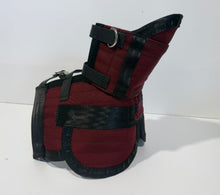 Load image into Gallery viewer, ULTRA ¾ CHESTPLATE WITH LEG PLATES MAROON/ BLACK