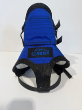 Load image into Gallery viewer, ULTRA ¼ CHESTPLATE BLUE /BLACK, BLACK STRAPS