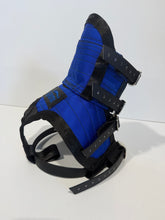 Load image into Gallery viewer, ULTRA ¼ CHESTPLATE BLUE /BLACK, BLACK STRAPS