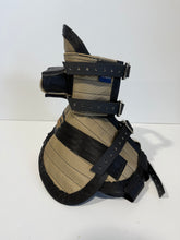 Load image into Gallery viewer, ULTRA ¼ CHESTPLATE BEIGE/ BLACK . With leg plates and Built in tracker protector