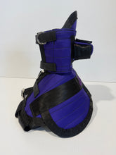 Load image into Gallery viewer, ULTRA ¼ CHESTPLATE PURPLE / BLACK . With leg plates and Built in tracker protector