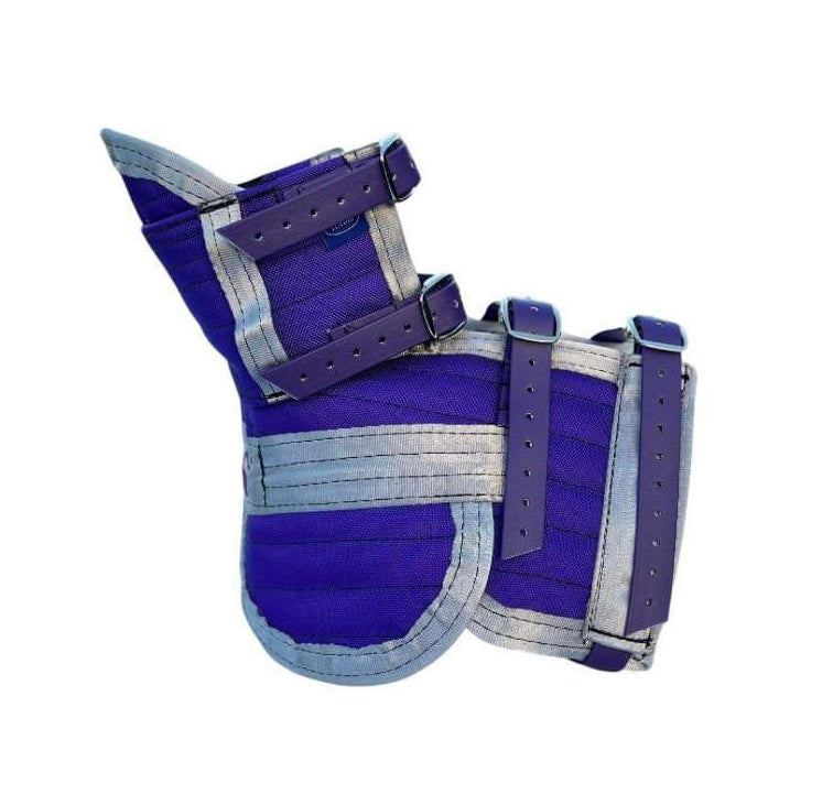 ULTRA ¾ CHESTPLATE WITH LEG PLATES PURPLE /SILVER