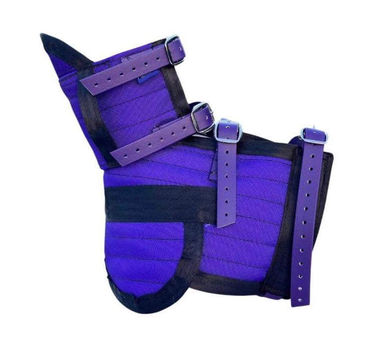 ULTRA ¾ CHESTPLATE WITH LEG PLATES PURPLE /BLACK