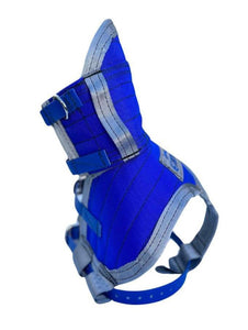 ULTRA ¼ CHESTPLATE ROYAL BLUE/ GREY EDGES & STRAPS