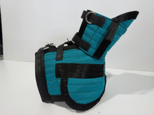 Load image into Gallery viewer, ULTRA ¾ CHESTPLATE WITH LEG PLATES TURQUOISE / BLACK