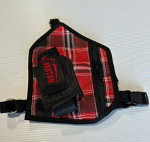 Load image into Gallery viewer, Single Chest Holster Tartan pattern