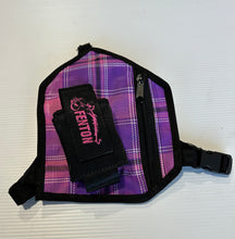 Load image into Gallery viewer, Single Chest Holster Tartan pattern