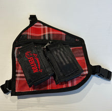 Load image into Gallery viewer, Twin Chest Holster tartan pattern