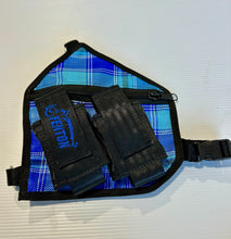 Load image into Gallery viewer, Twin Chest Holster tartan pattern