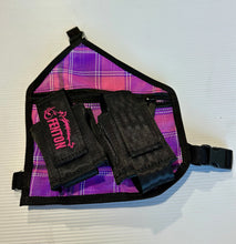 Load image into Gallery viewer, Twin Chest Holster tartan pattern