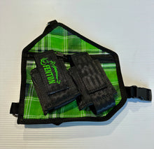 Load image into Gallery viewer, Twin Chest Holster tartan pattern