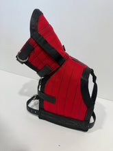Load image into Gallery viewer, ULTRA ¾ CHESTPLATE NO LEG PLATES RED/ BLACK