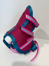 Load image into Gallery viewer, ULTRA ¼ CHESTPLATE PINK /TEAL, HI VIS STRAPS