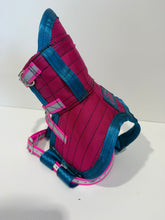 Load image into Gallery viewer, ULTRA ¼ CHESTPLATE PINK /TEAL, HI VIS STRAPS