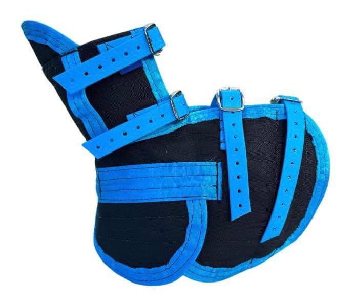 ULTRA FULL RIB CHESTPLATE BLACK/ LIGHT BLUE