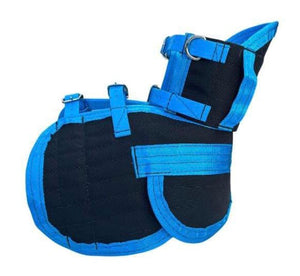 ULTRA FULL RIB CHESTPLATE BLACK/ LIGHT BLUE