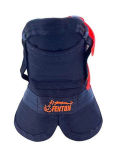 ULTRA FULL RIB CHESTPLATE BLACK/ WITH ORANGE STRAPS