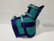 Load image into Gallery viewer, ULTRA ¾ CHESTPLATE WITH LEG PLATES TURQUOISE/ PURPLE