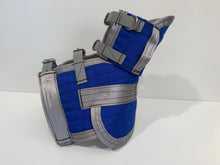 Load image into Gallery viewer, ULTRA ¾ CHESTPLATE WITH LEG PLATES BLUE /SILVER