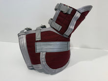 Load image into Gallery viewer, ULTRA ¾ CHESTPLATE WITH LEG PLATES MAROON /SILVER