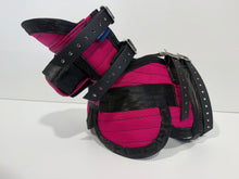 Load image into Gallery viewer, ULTRA ¾ CHESTPLATE WITH LEG PLATES AND TRACKER PROTECTOR PINK / BLACK