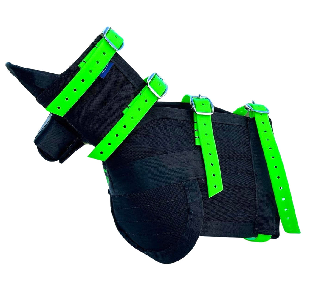 ULTRA ¾ CHESTPLATE WITH LEG PLATES BLACK /GREEN