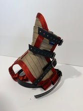Load image into Gallery viewer, ULTRA ¼ CHESTPLATE BEIGE / RUST, BLACK STRAPS