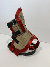 Load image into Gallery viewer, ULTRA ¼ CHESTPLATE BEIGE / RUST, BLACK STRAPS