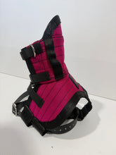 Load image into Gallery viewer, ULTRA ¼ CHESTPLATE PINK /BLACK, BLACK STRAPS