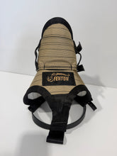 Load image into Gallery viewer, ULTRA ¼ CHESTPLATE BEIGE / BLACK , BLACK STRAPS (Copy)