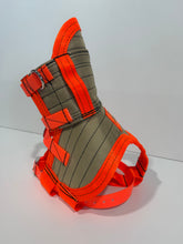 Load image into Gallery viewer, ULTRA ¼ CHESTPLATE BEIGE / ORANGE , ORANGE STRAPS