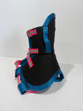 Load image into Gallery viewer, ULTRA ¼ CHESTPLATE BLACK /  TEAL/ PINK HI VIS STRAPS