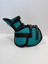 Load image into Gallery viewer, ULTRA FULL RIB CHESTPLATE TURQUOISE / BLACK