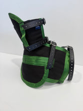 Load image into Gallery viewer, ULTRA ¾ CHESTPLATE WITH LEG PLATES BLACK/ EMERALD GREEN
