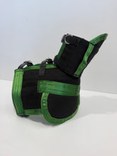 Load image into Gallery viewer, ULTRA ¾ CHESTPLATE WITH LEG PLATES BLACK/ EMERALD GREEN