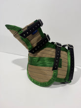 Load image into Gallery viewer, ULTRA ¾ CHESTPLATE WITH LEG PLATES BEIGE / EMERALD GREEN