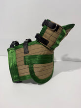 Load image into Gallery viewer, ULTRA ¾ CHESTPLATE WITH LEG PLATES BEIGE / EMERALD GREEN